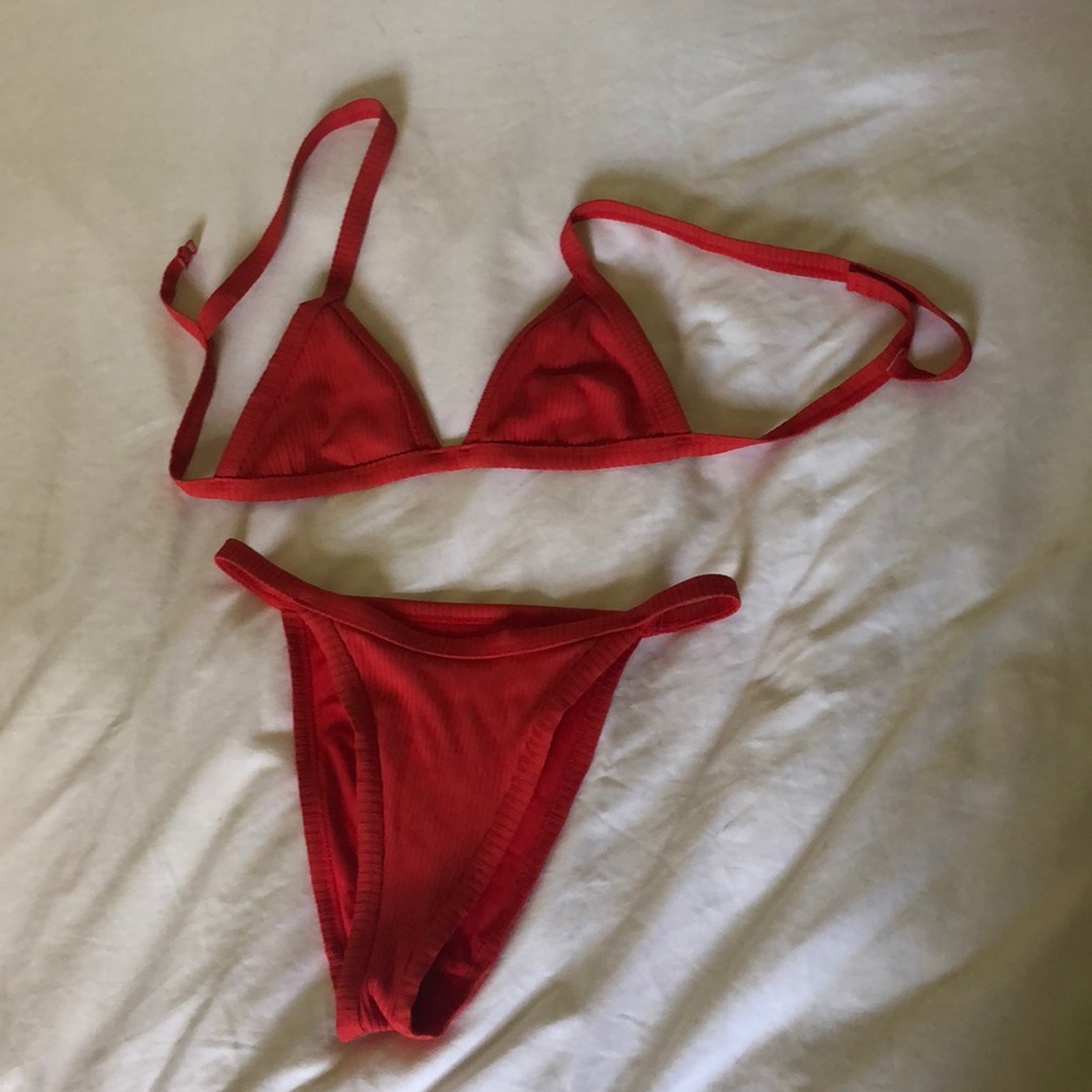 NWOT pacsun red bikini